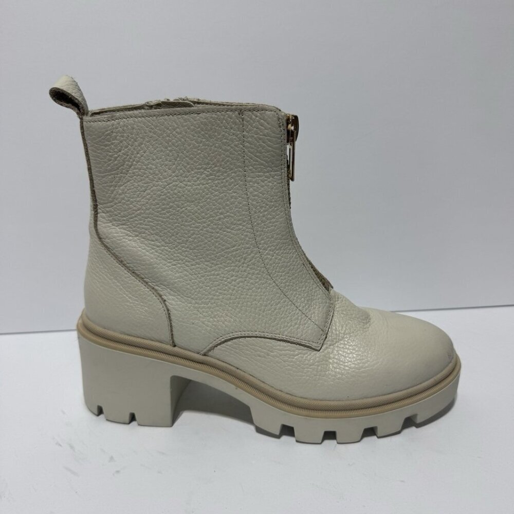 Antonio De Falia Womens Lola Ankle Boots White Size 9 M